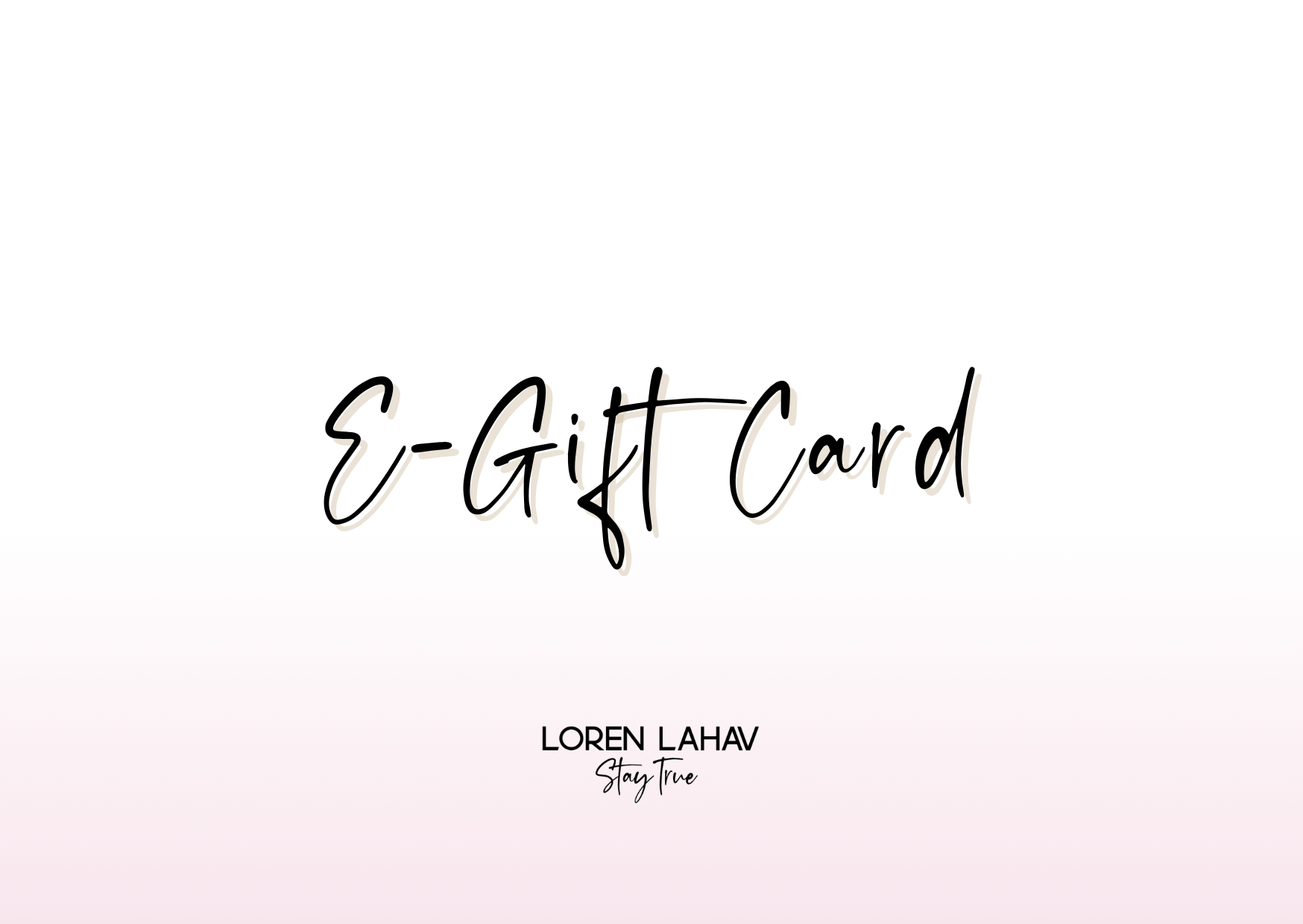 Loren Lahav Shop Gift Card