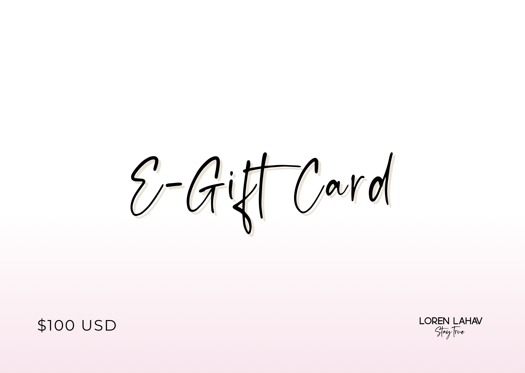 Loren Lahav Shop Gift Card