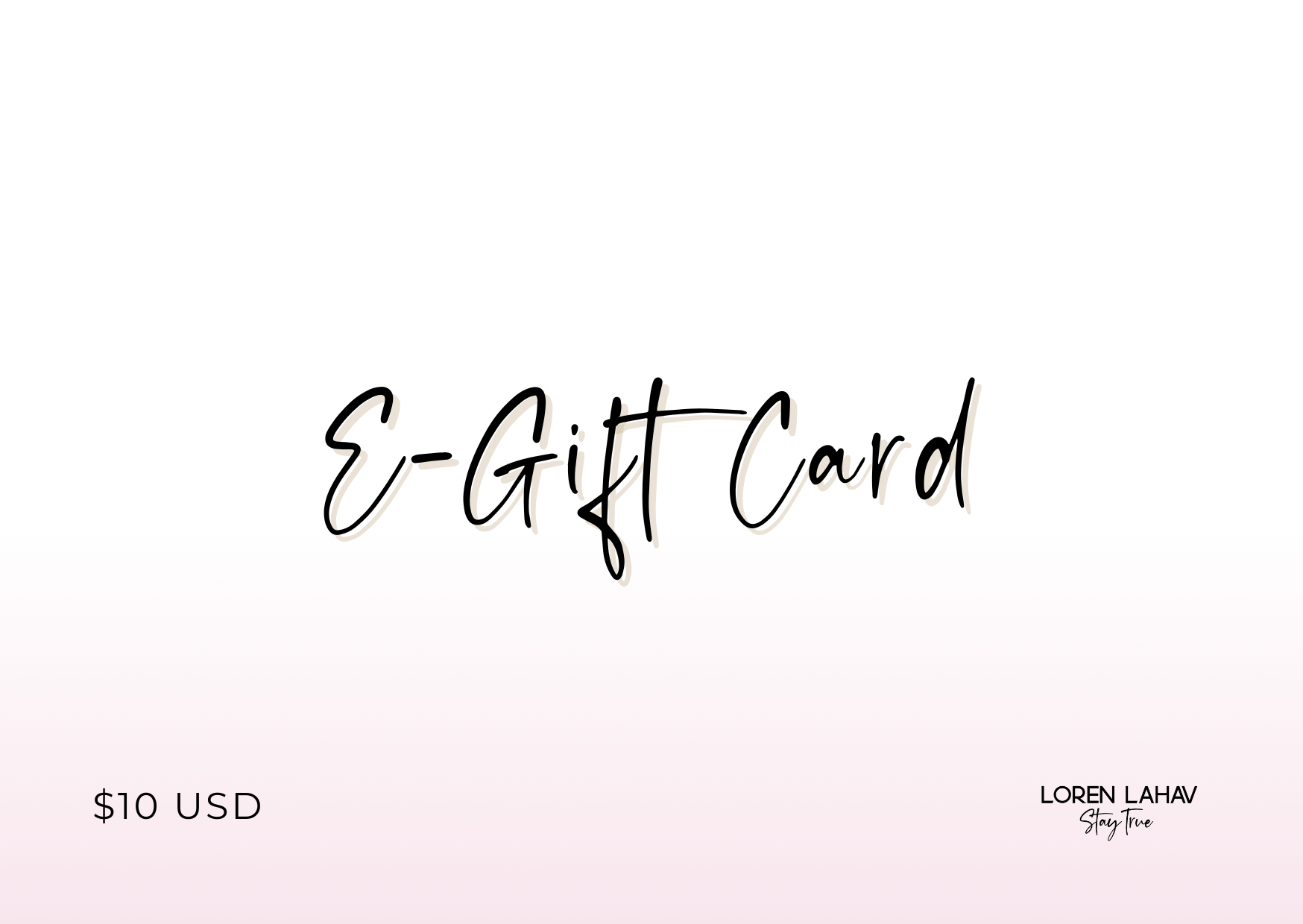 Loren Lahav Shop Gift Card
