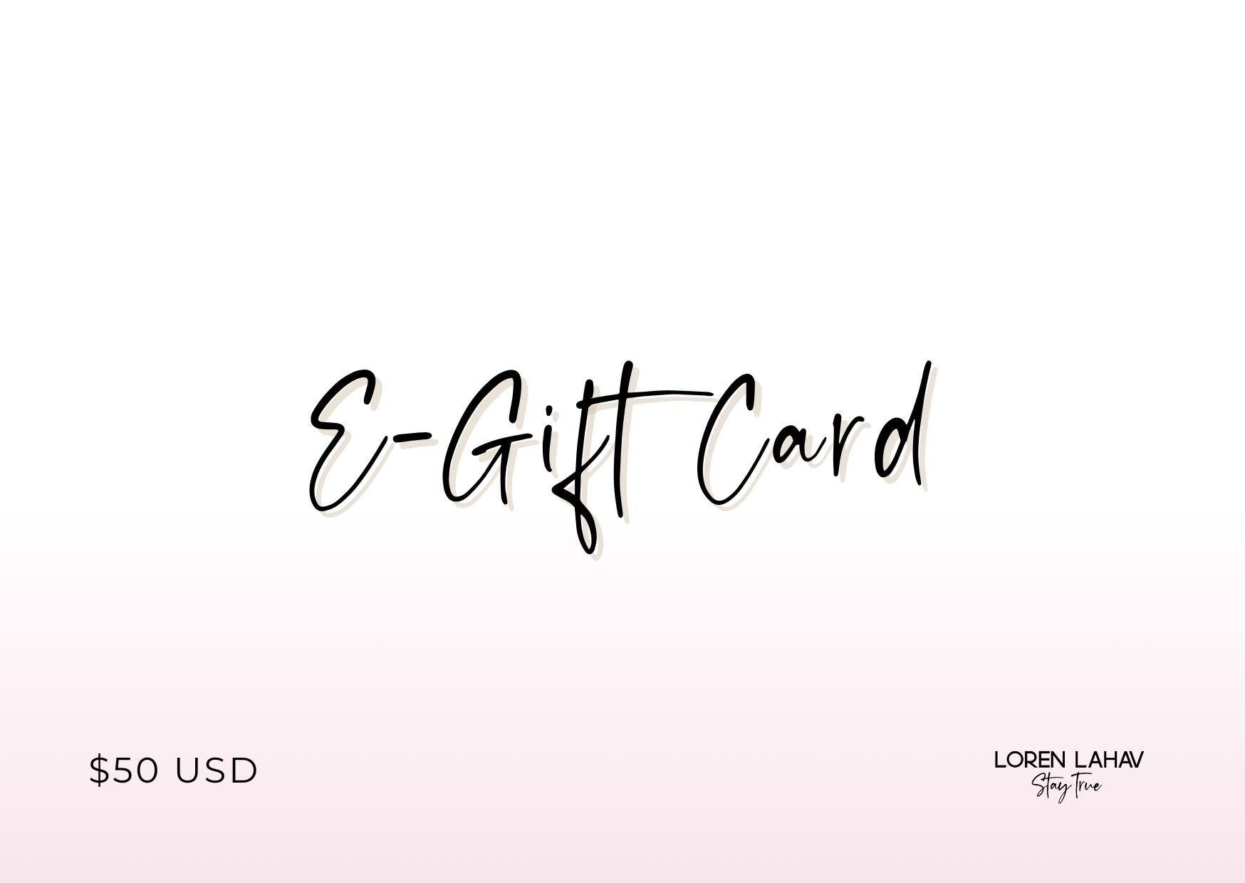 Loren Lahav Shop Gift Card