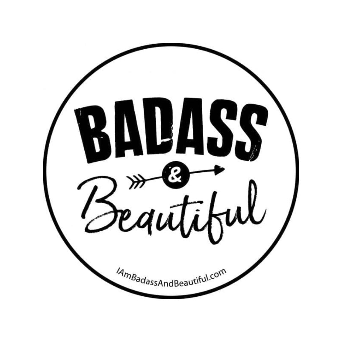 Badass and Beautiful Stickers (30 Pack)