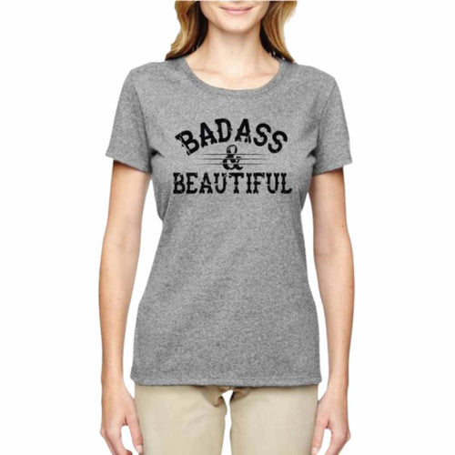 Badass and Beautiful Lines T-Shirt