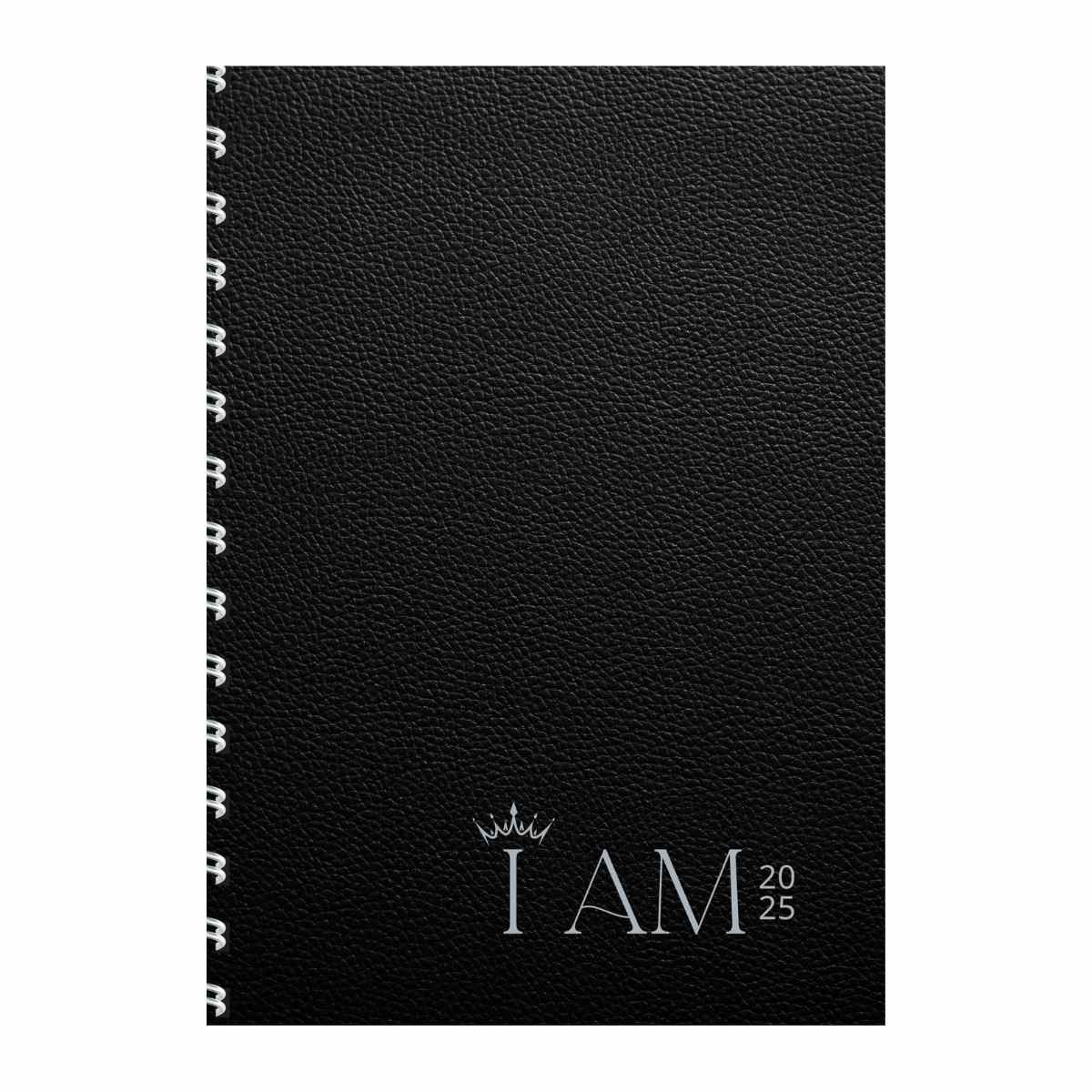 I AM Planner 2025 (Black Leather)